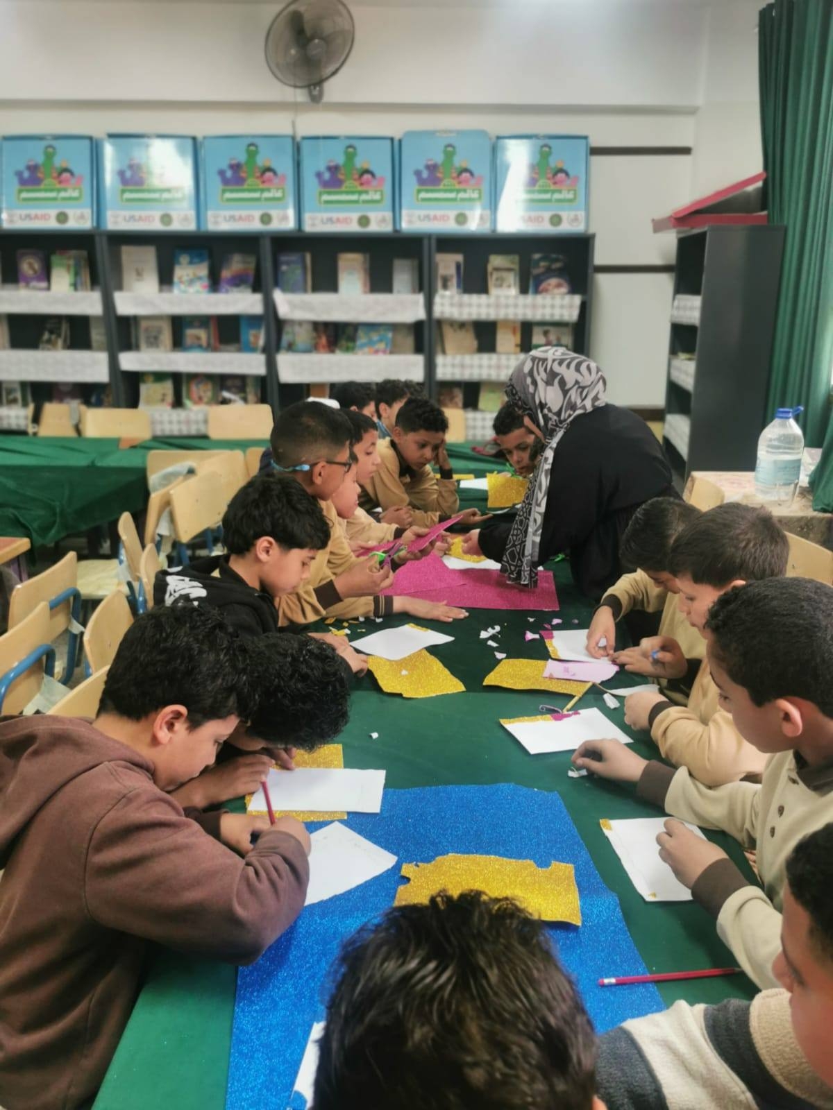جامعة بنها تنظم قافلة ضمن "مبادرة ريادي صغير" بمدرسة كوم الأطرون بطوخ