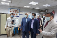 الجيزاوى يتفقد مستشفى بنها الجامعي في ثاني أيام العيد للاطمئنان على الخدمة الصحية